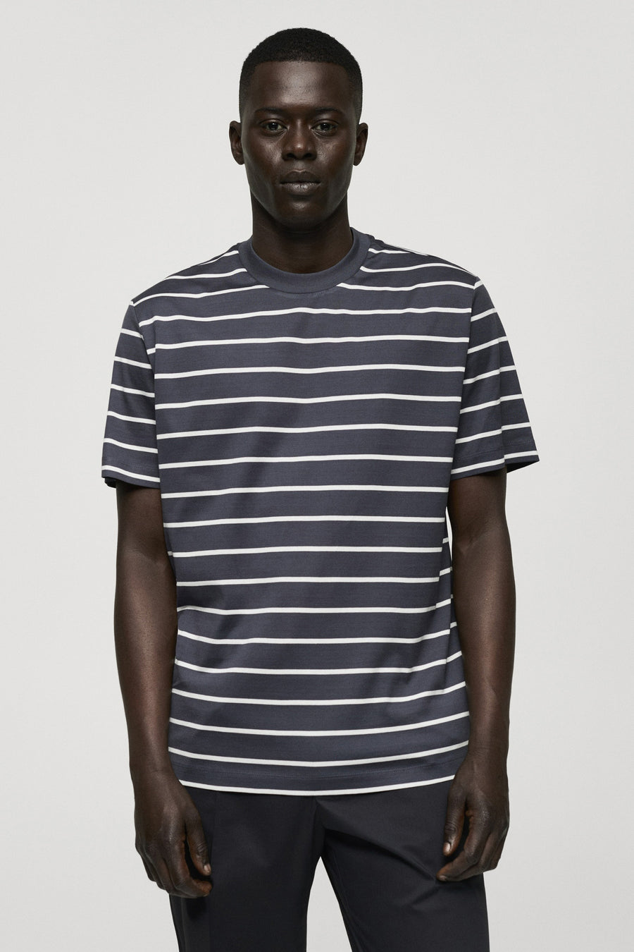 T-shirt (korte mouwen) Blauw - Mango