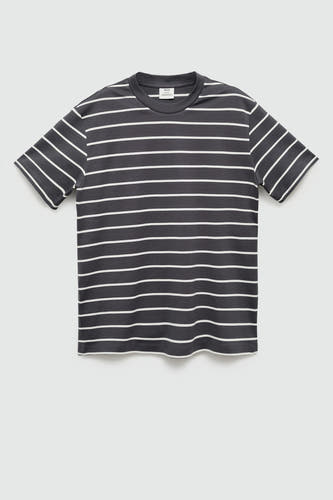 T-shirt (korte mouwen) Blauw - Mango