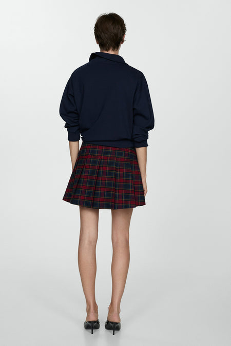 Rok (kort) Rood - Mango
