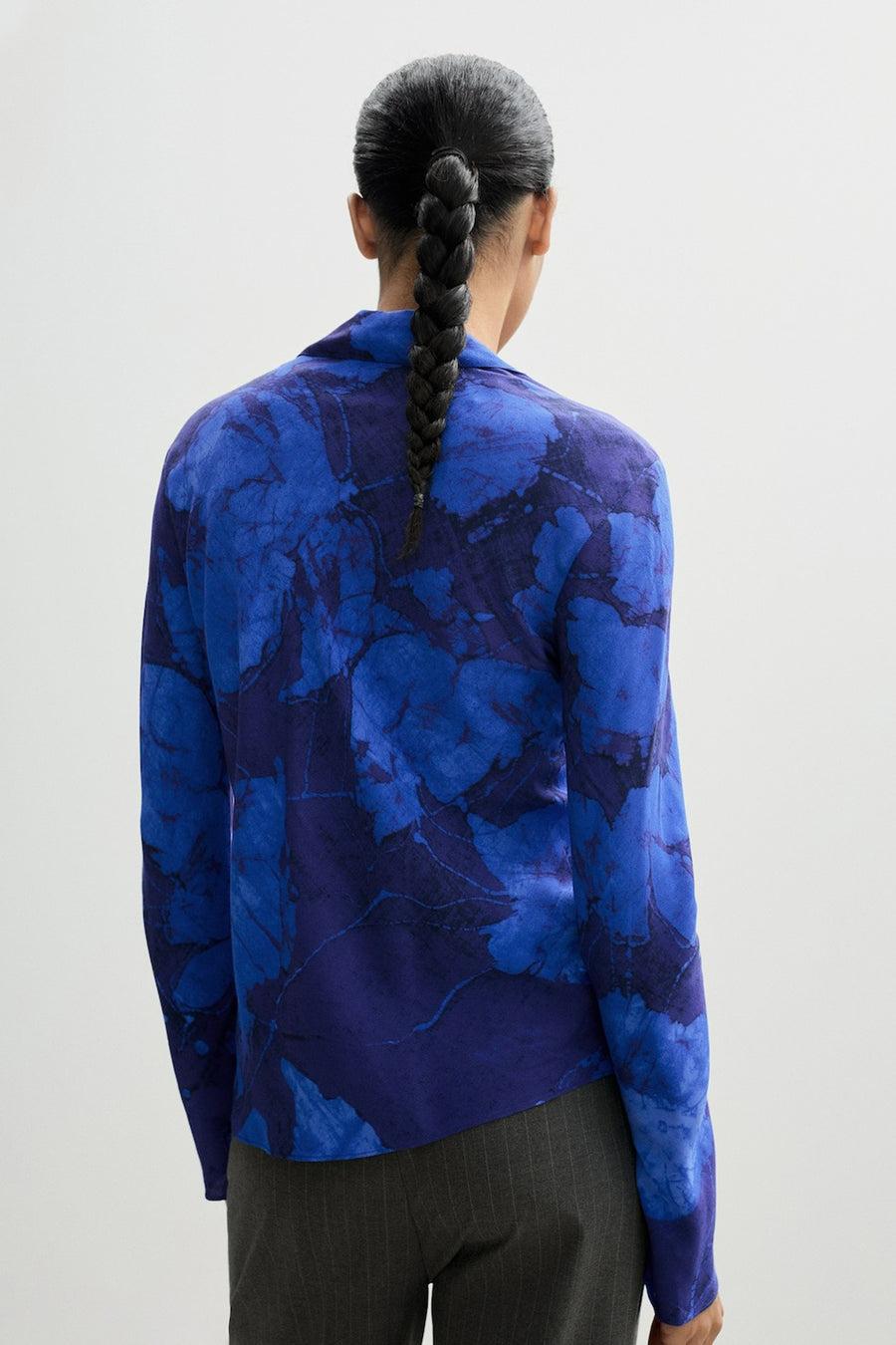 Hemd (lange mouwen) Blauw - Mango