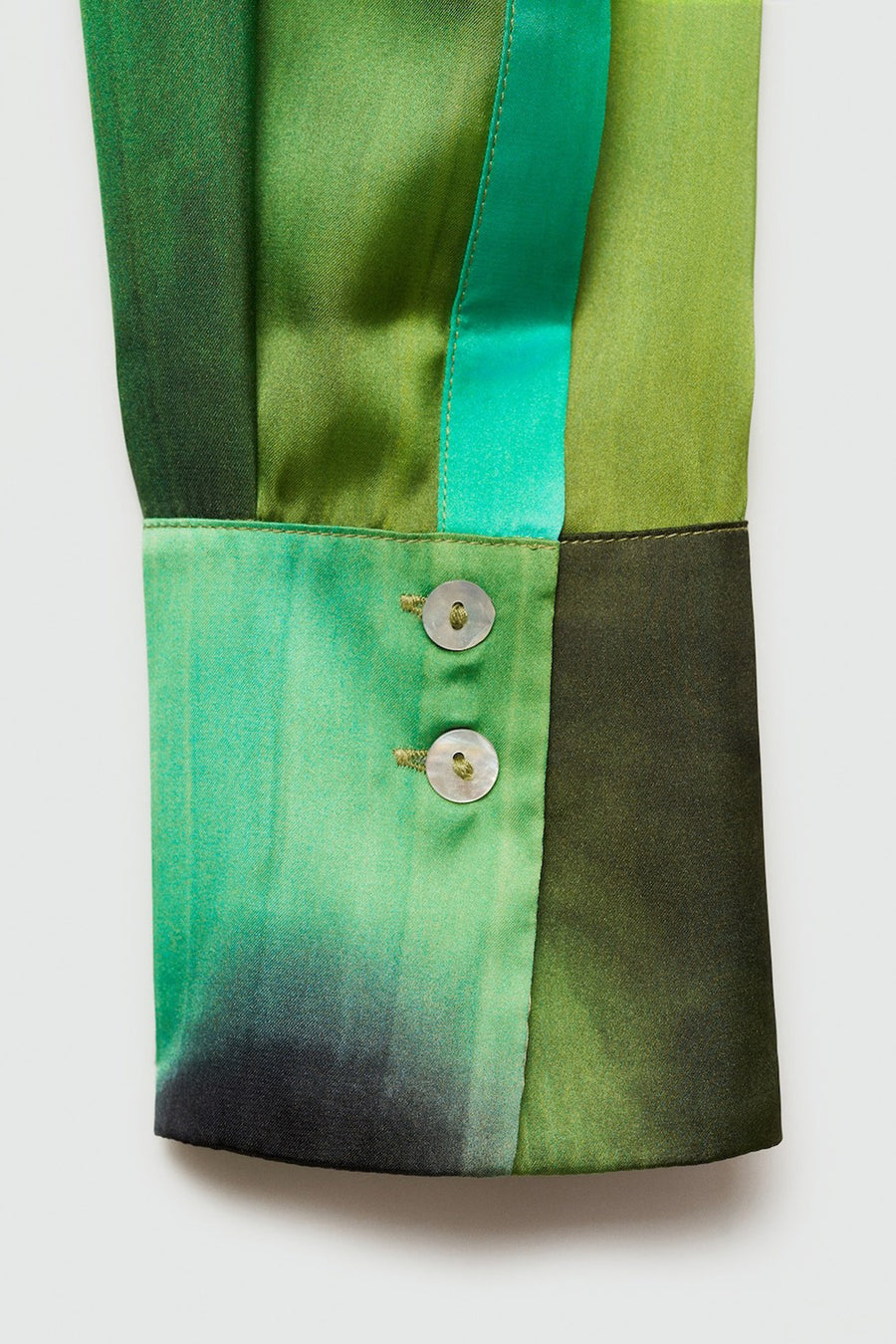 Hemd (lange mouwen) Groen - Mango
