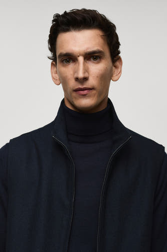 Bodywarmer Blauw - Mango