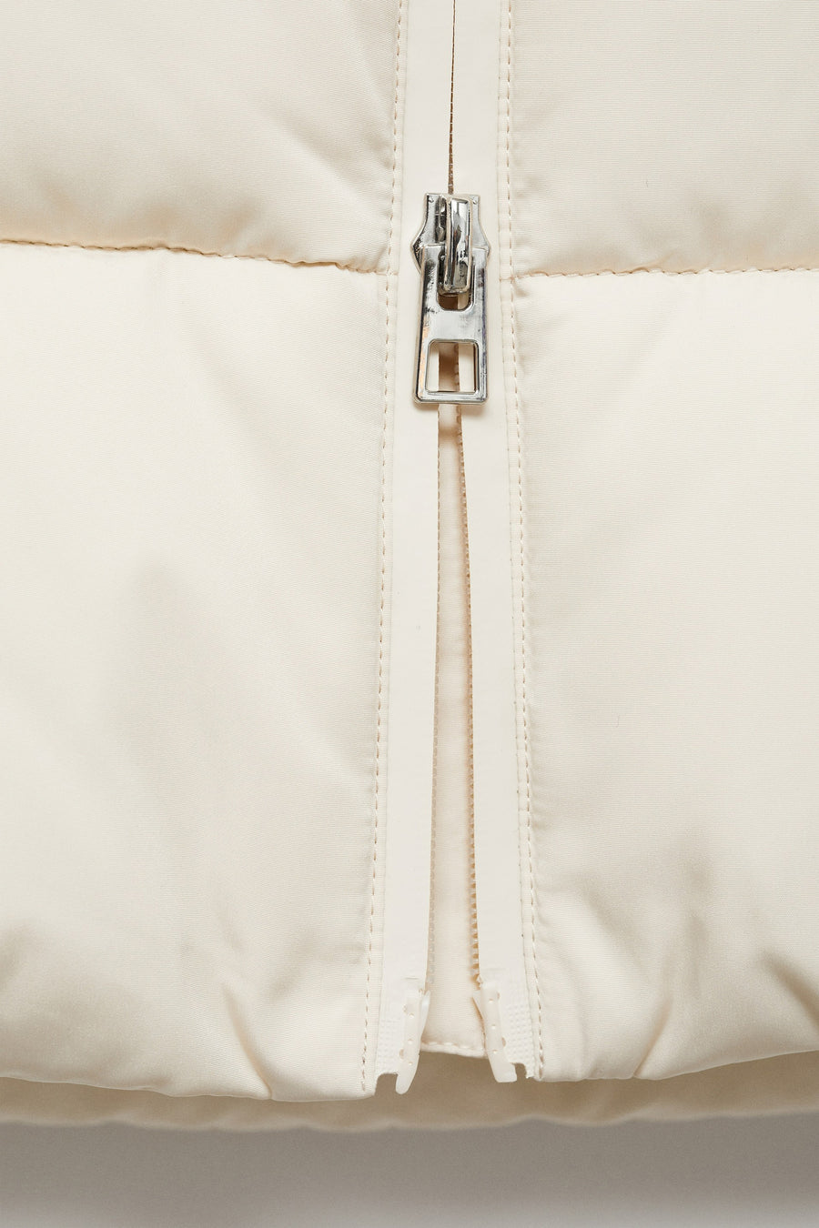Korte jas Beige - Mango