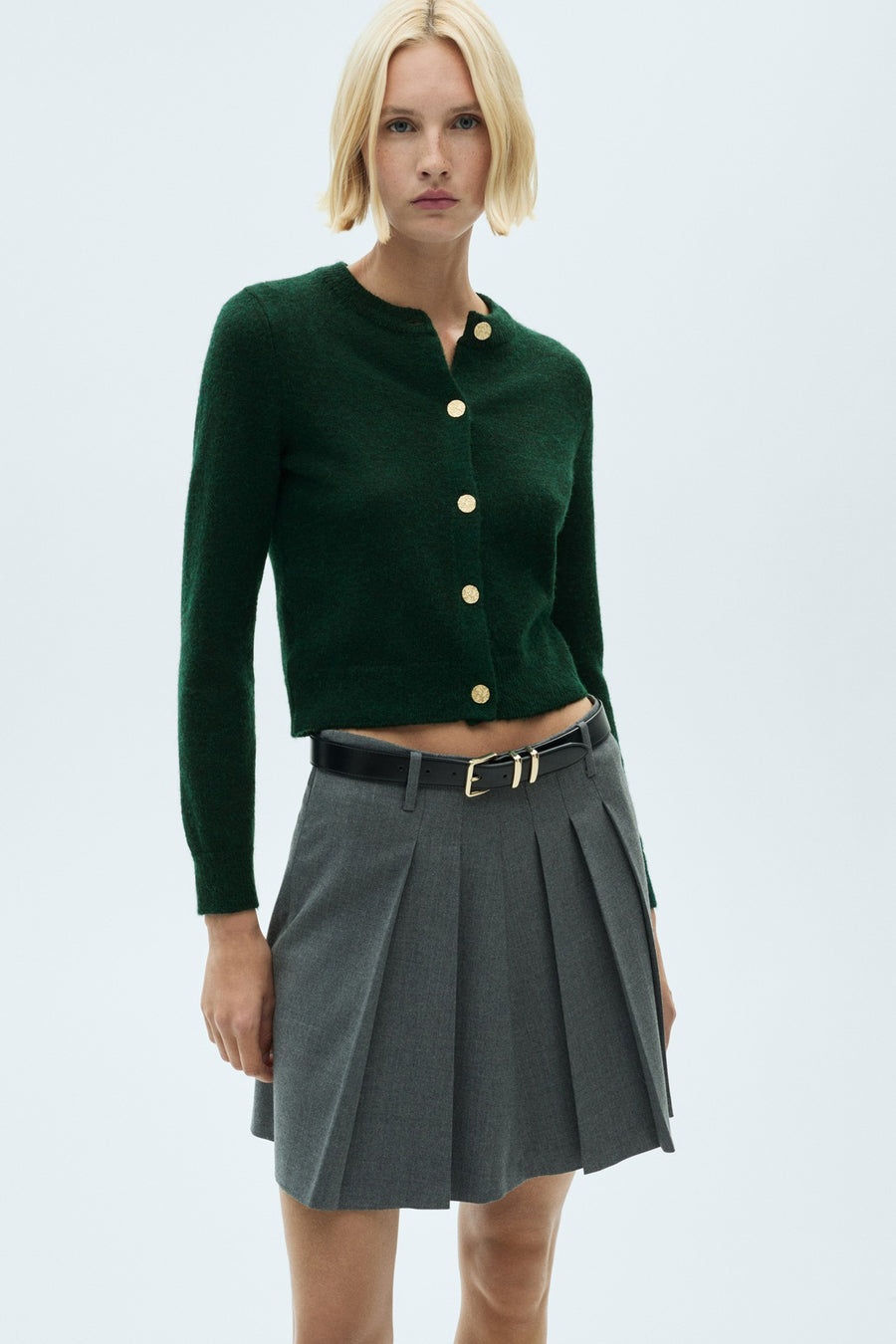Gilet Groen - Mango