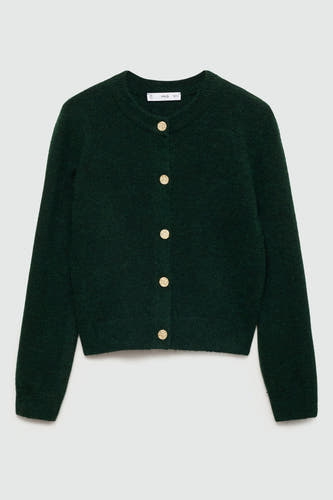 Gilet Groen - Mango