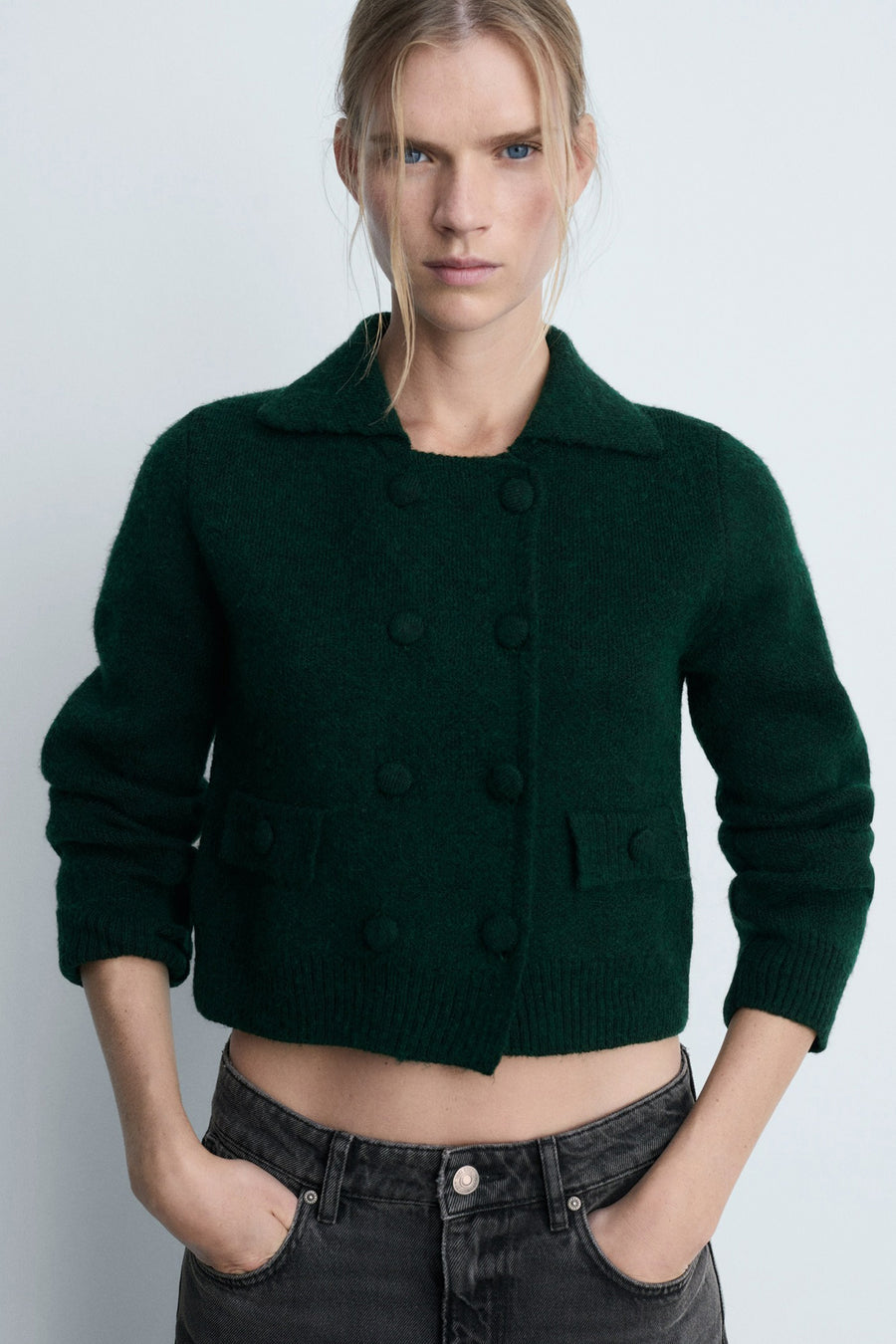Gilet Groen - Mango