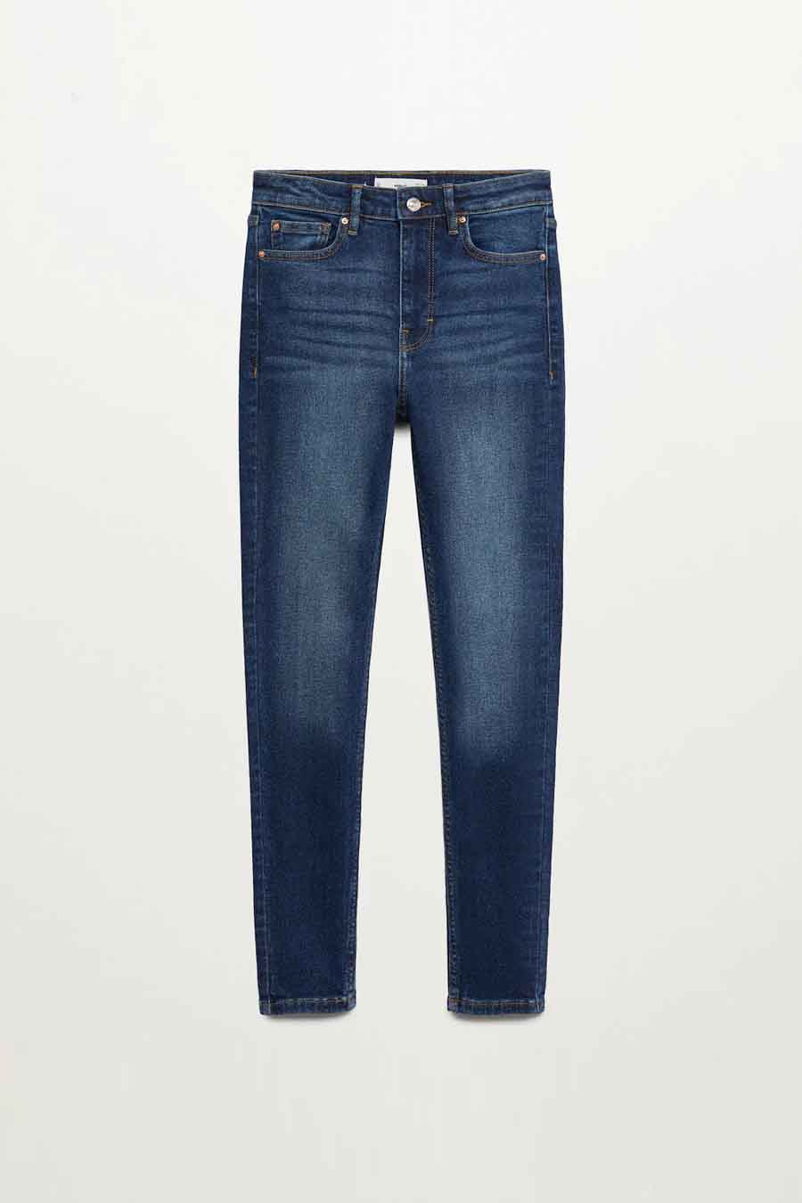 Jeans skinny Mid blue denim - Mango