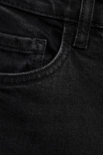 Mom Jeans Dark grey denim - Mango