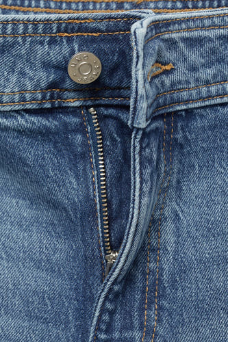 Jeans wide Dark blue denim - Mango