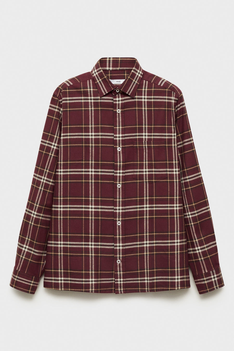 Hemd (lange mouwen) Rood - Mango