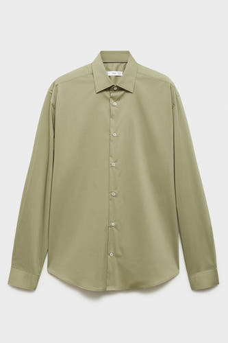 Hemd (lange mouwen) Groen - Mango
