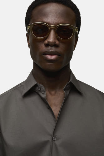 Hemd (lange mouwen) Grijs - Mango
