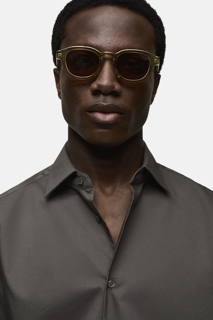 Hemd (lange mouwen) Grijs - Mango