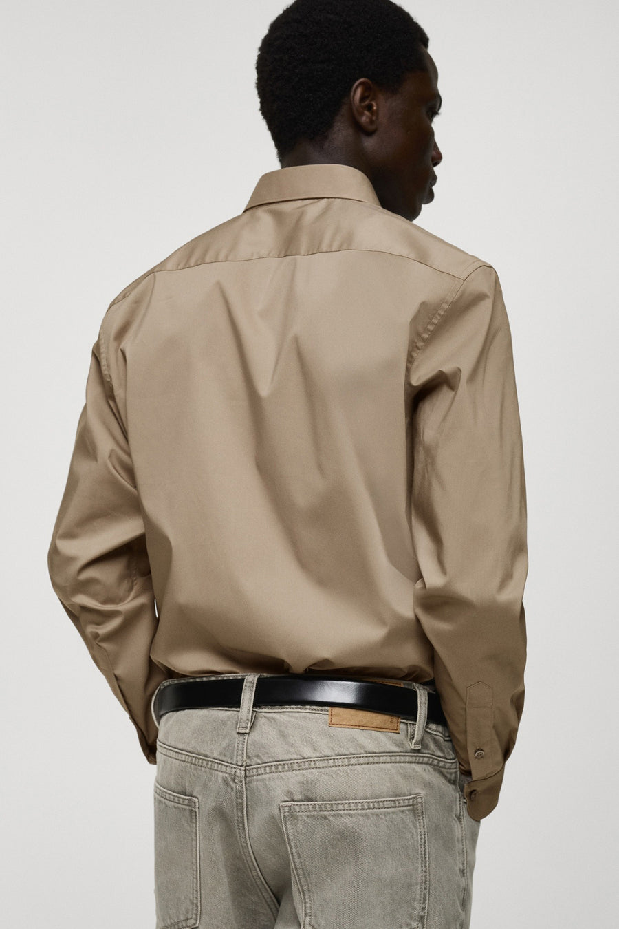 Hemd (lange mouwen) Bruin - Mango