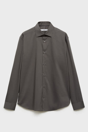 Hemd (lange mouwen) Bruin - Mango