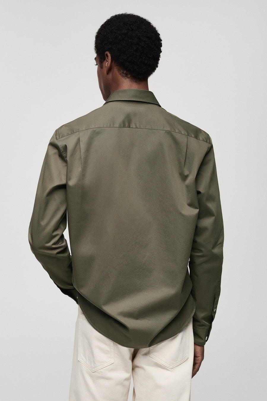 Hemd (lange mouwen) Groen - Mango