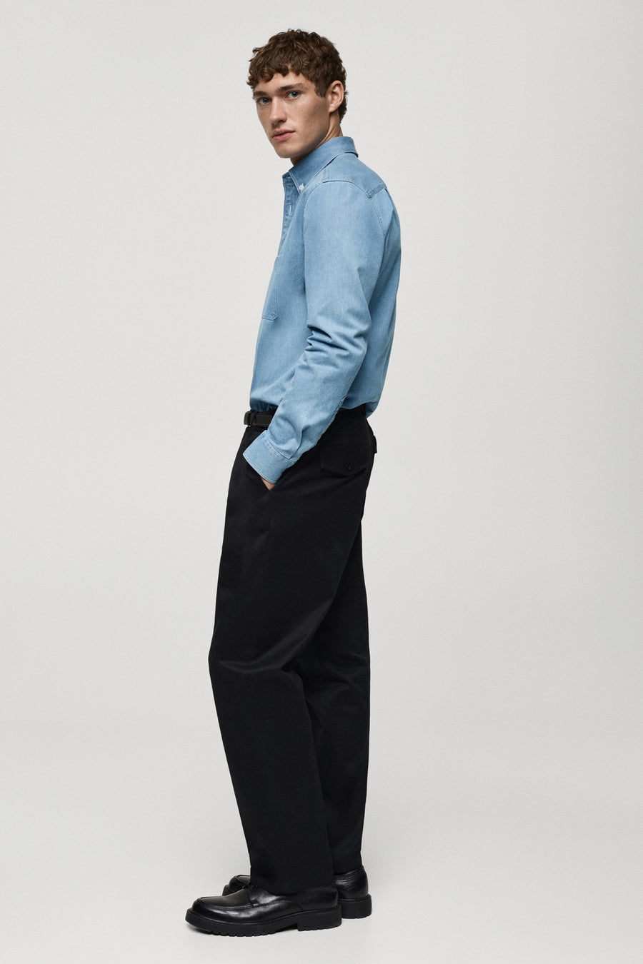 Jeanshemd Blauw - Mango