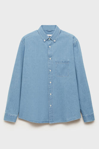 Jeanshemd Blauw - Mango