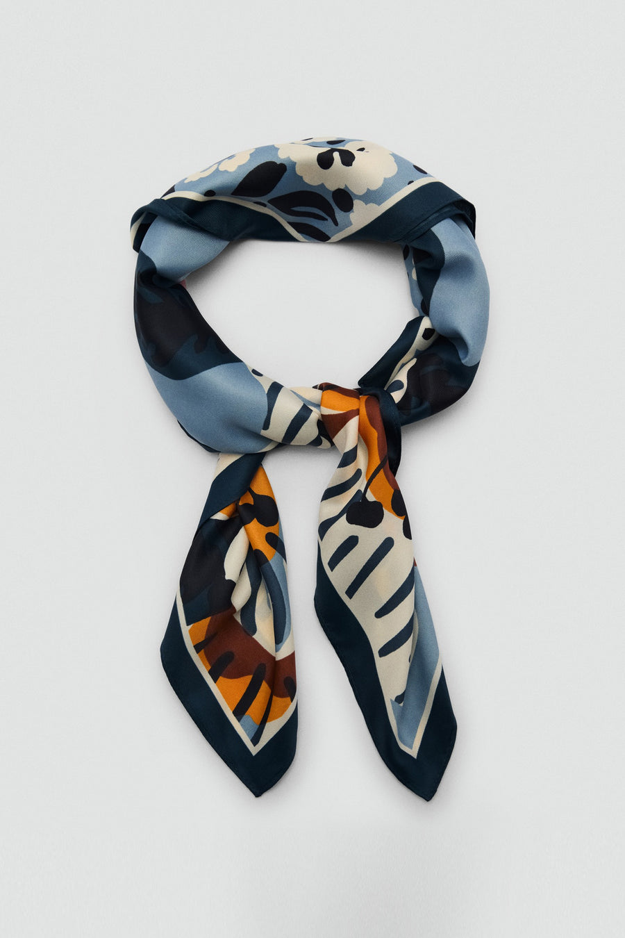 Zomersjaal Blauw - Mango