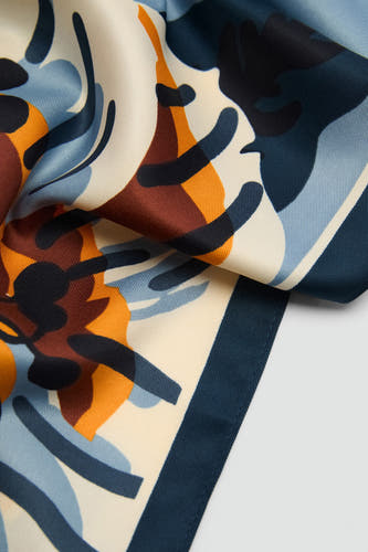 Zomersjaal Blauw - Mango