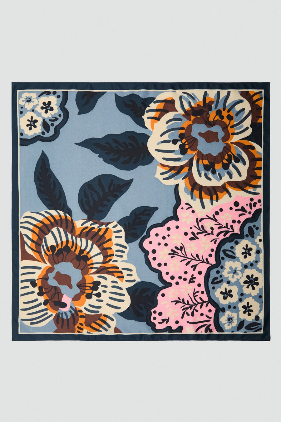 Zomersjaal Blauw - Mango