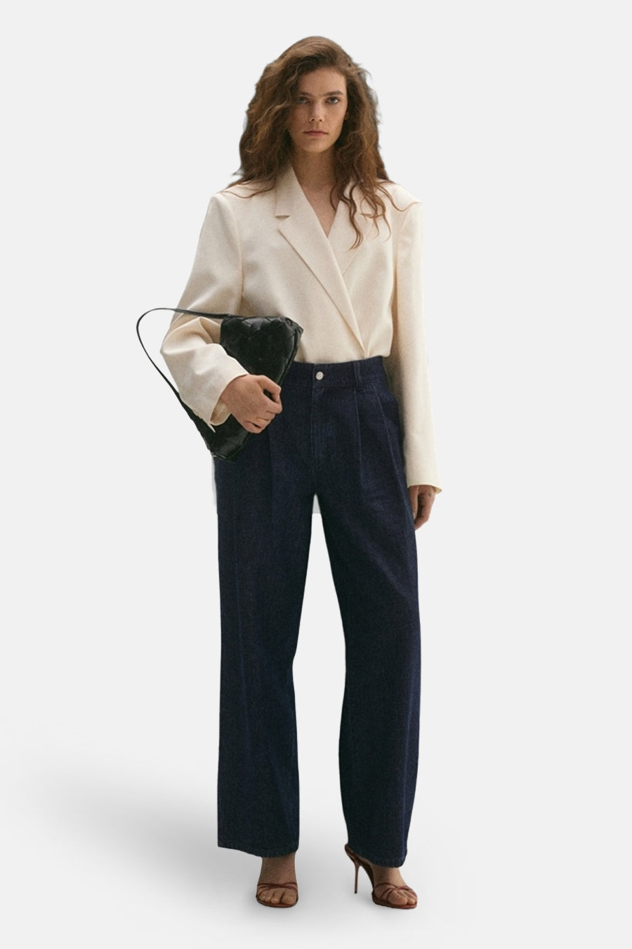 Jeans wide Denim - Mango