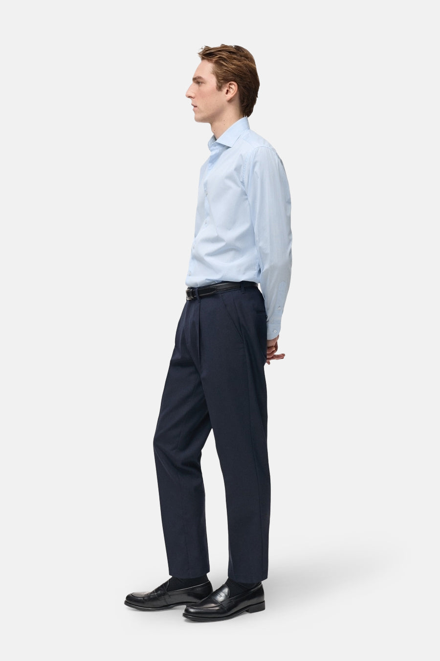 Hemd (lange mouwen) Blauw - Mango