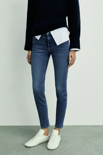 Jeans skinny Mid blue denim - Mango