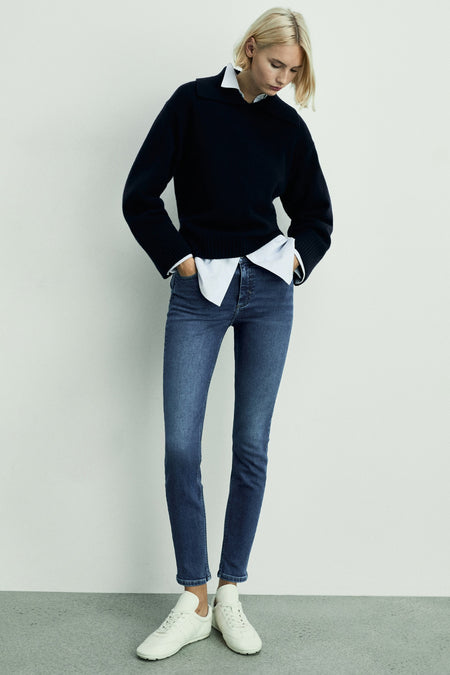 Jeans skinny Mid blue denim - Mango