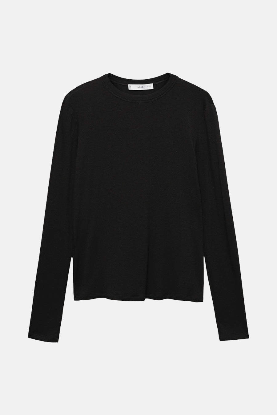 Top (lange mouwen) Zwart - Mango