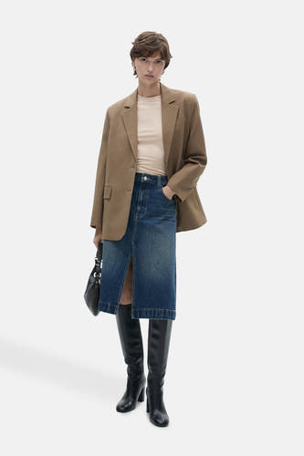 Top (lange mouwen) Bruin - Mango