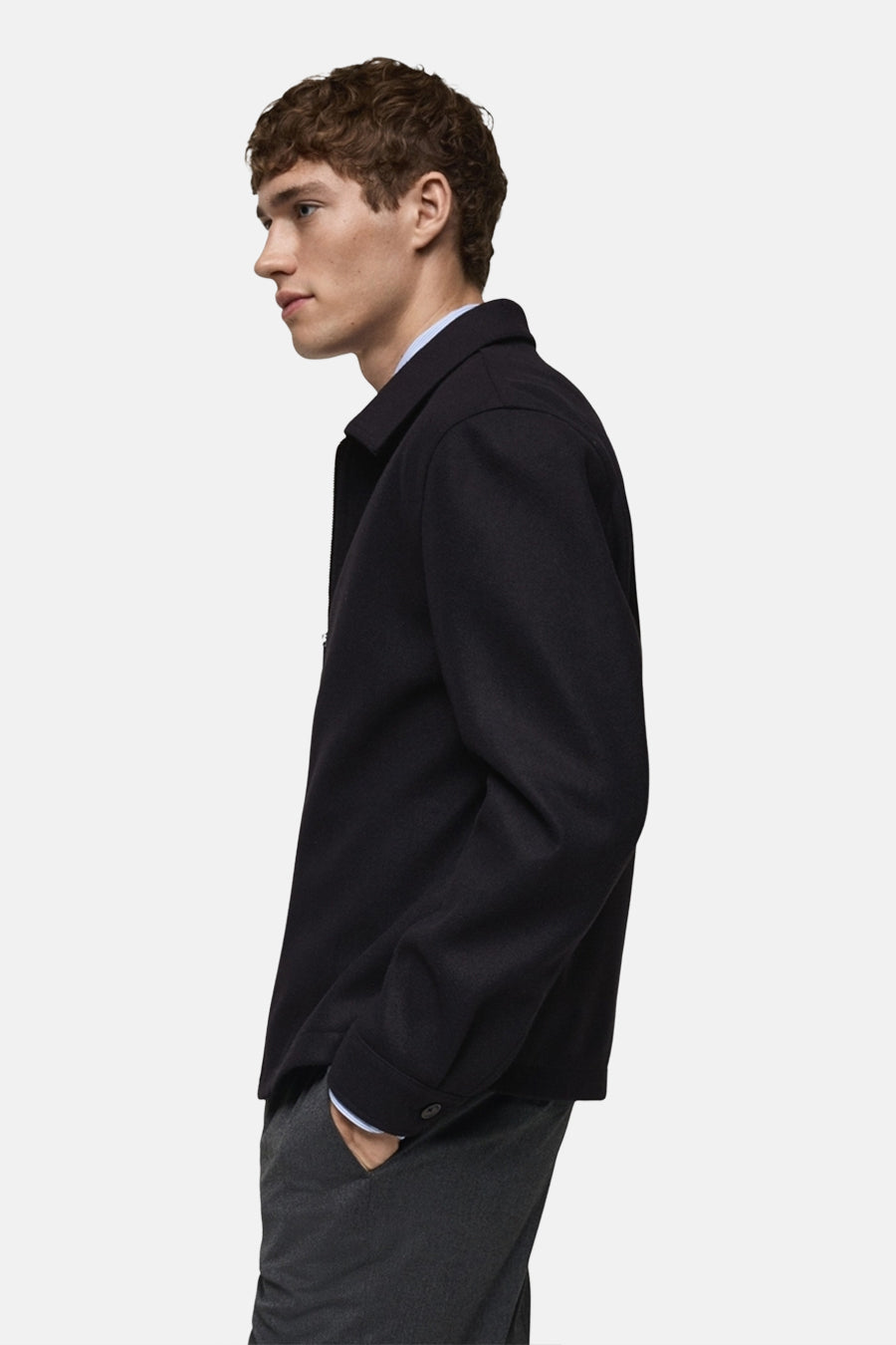 Sweater (gilet) Blauw - Mango