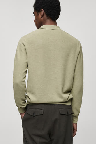 Trui met ronde hals Groen - Mango