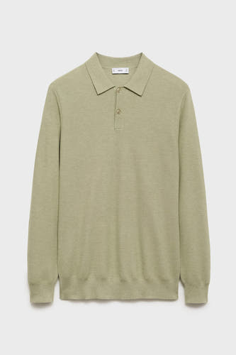 Trui met ronde hals Groen - Mango
