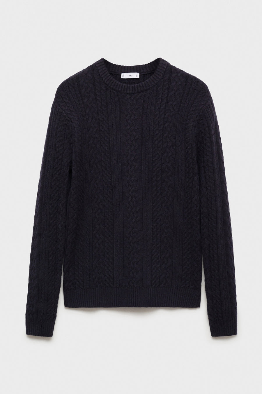 Trui met ronde hals Blauw - Mango