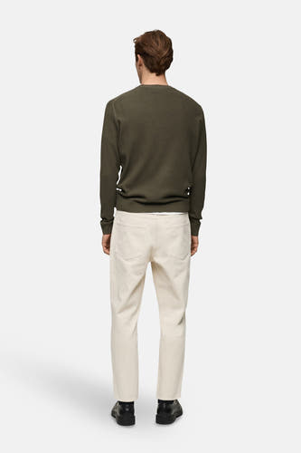 Trui met ronde hals Groen - Mango