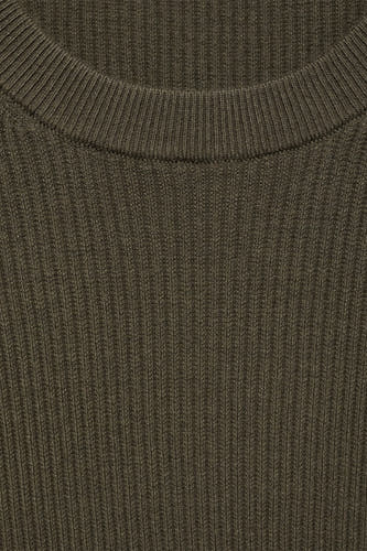 Trui met ronde hals Groen - Mango