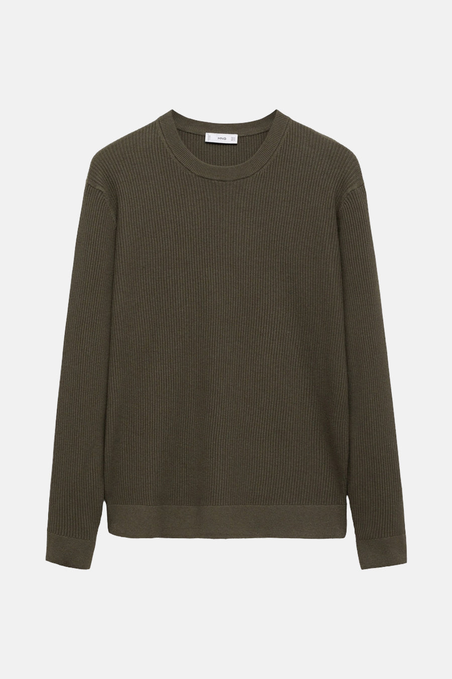 Trui met ronde hals Groen - Mango
