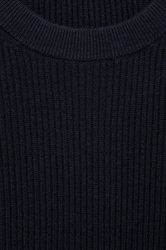 Trui met ronde hals Blauw - Mango
