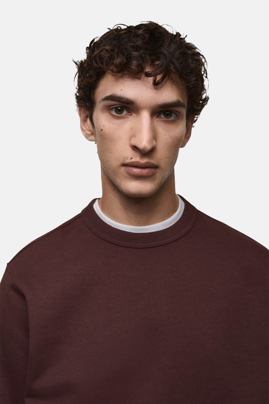 Sweater met ronde hals Rood - Mango