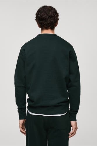 Sweater met ronde hals Groen - Mango