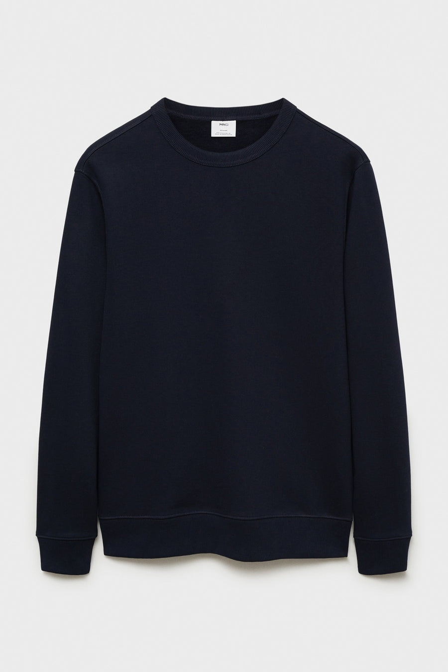Sweater met ronde hals Blauw - Mango