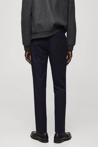 Kostuumbroek Blauw - Mango