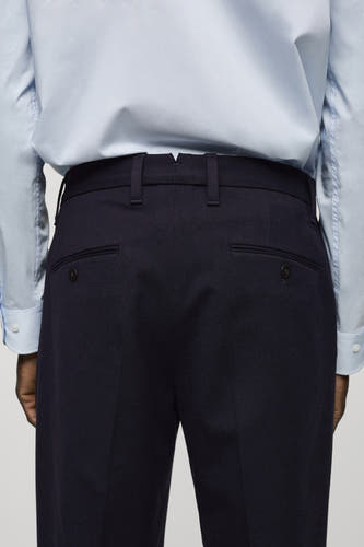 Kostuumbroek Blauw - Mango