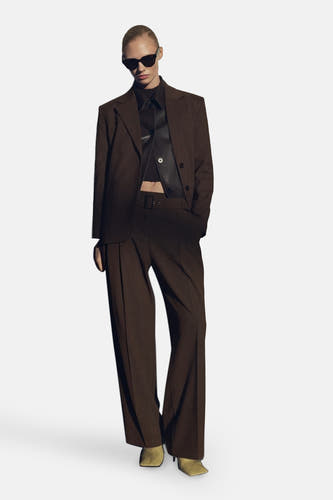 Broek Bruin - Mango