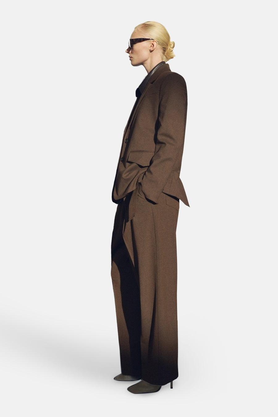 Broek Bruin - Mango