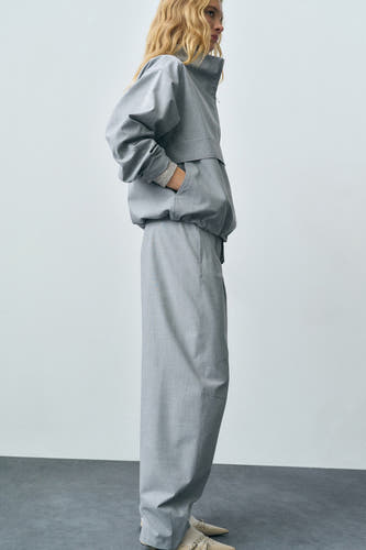 Broek Grijs - Mango