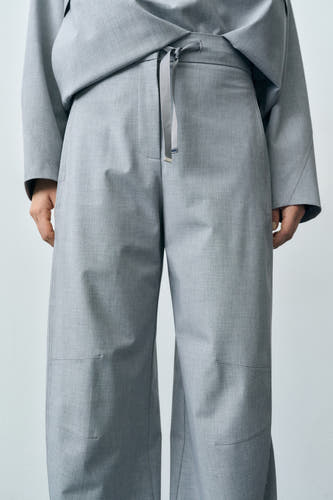 Broek Grijs - Mango
