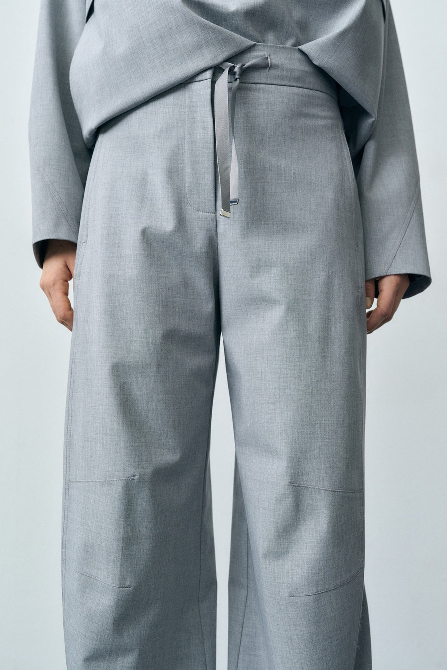 Broek Grijs - Mango