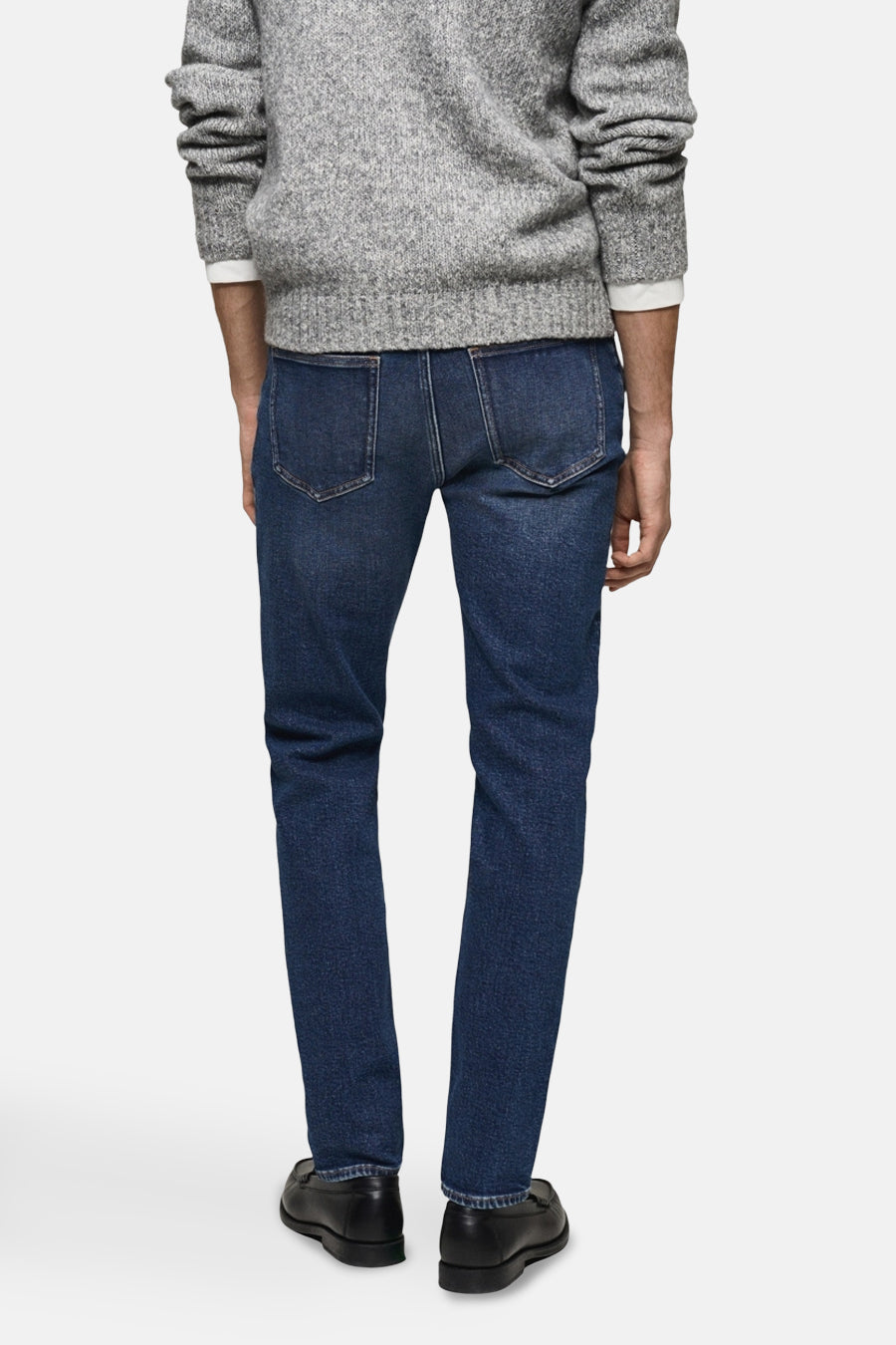 Jeans slim Mid blue denim - Mango